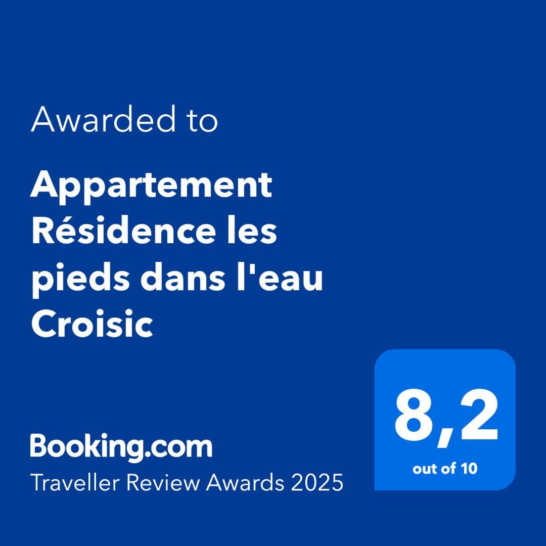 Appartement Residence Les Pieds Dans L'Eau Croisic 르크로아시 외부 사진